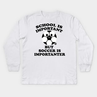 SOCCER Kids Long Sleeve T-Shirt